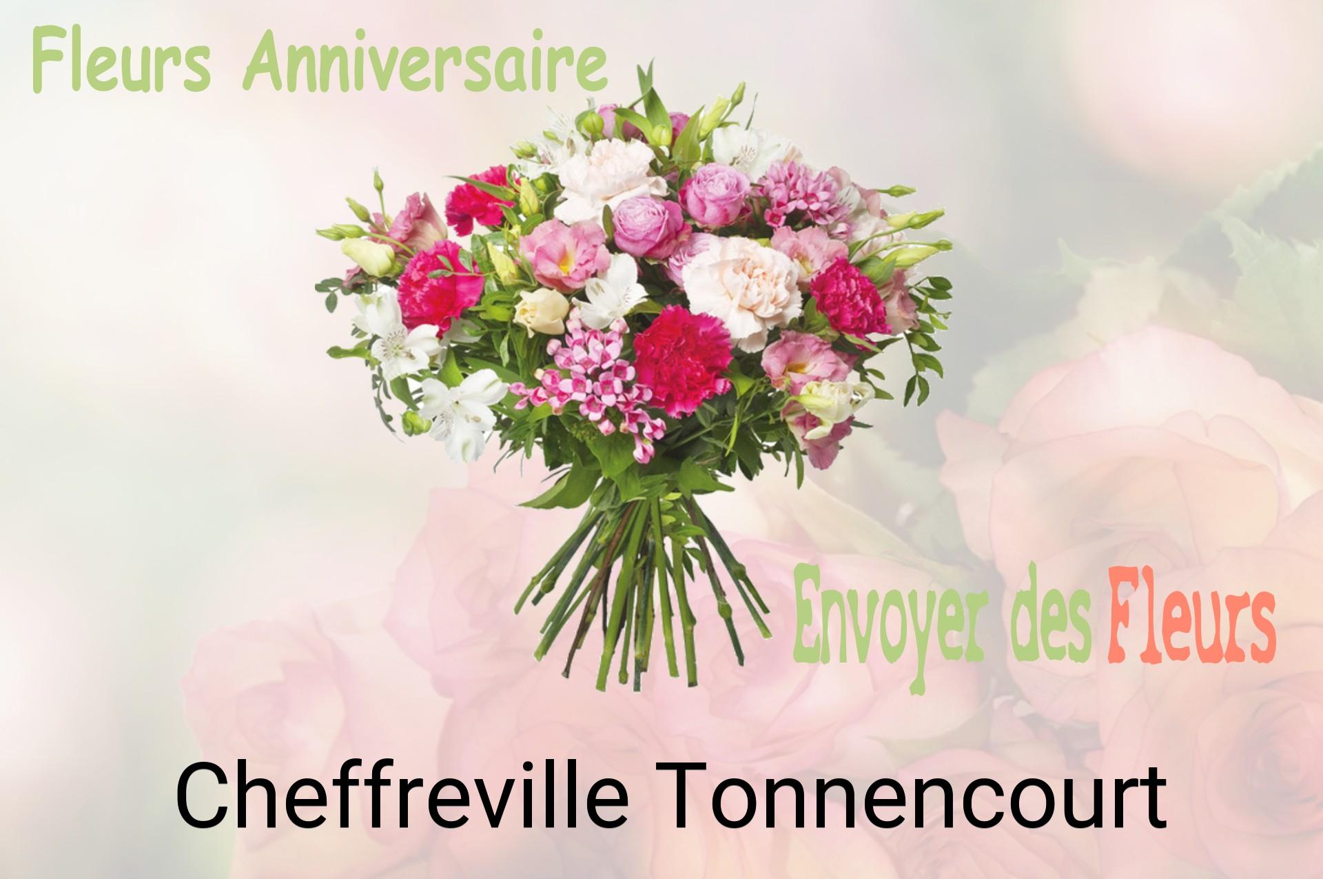 Bouquet de fleurs d’anniversaire livré à Cheffreville-Tonnencourt