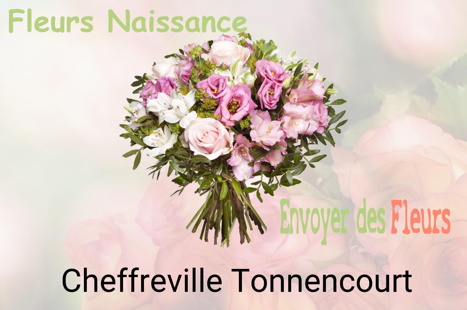 Bouquet de fleurs de naissance livré à Cheffreville-Tonnencourt
